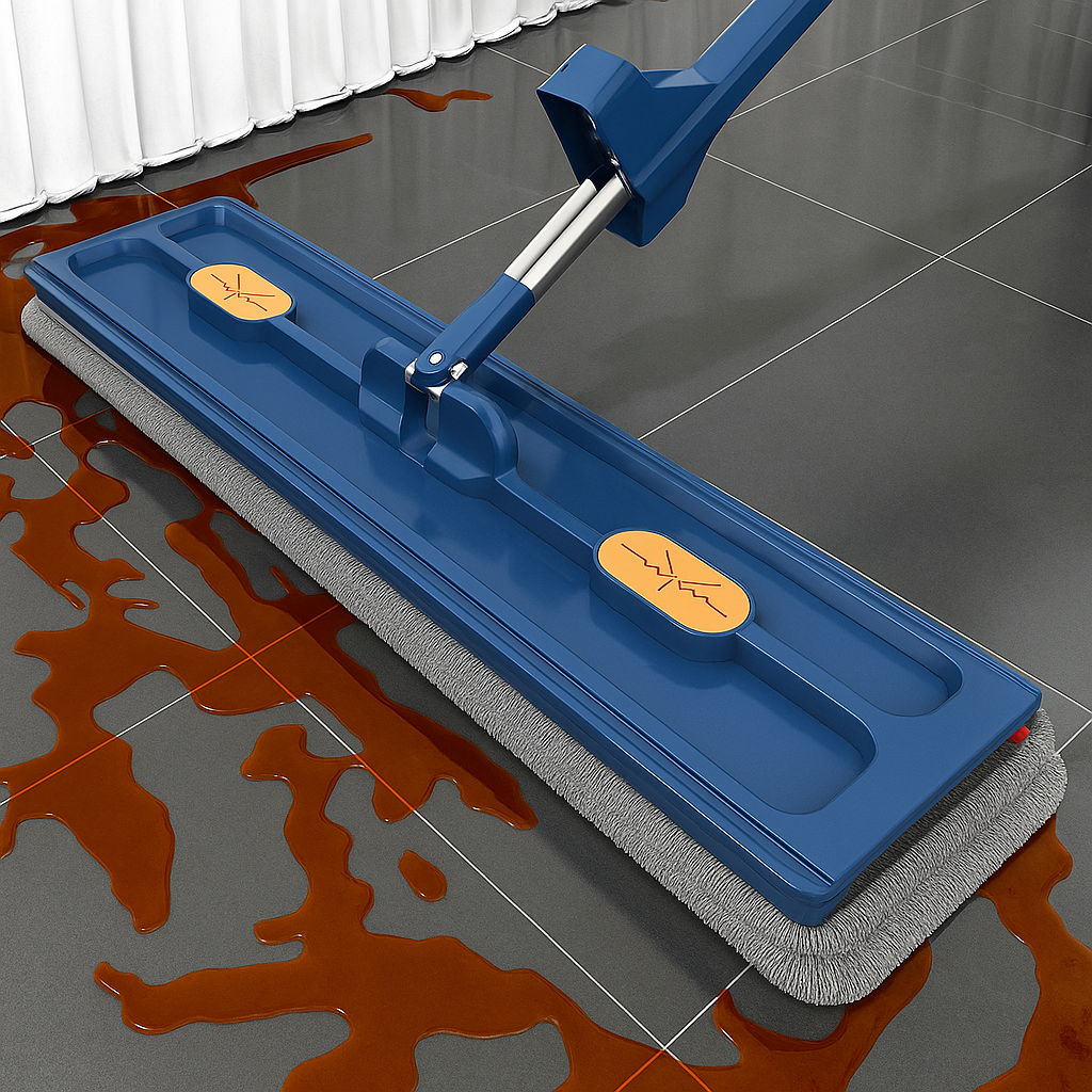 Balai Lave-Sol Apex Squizzo Classic – Essorage à Rouleau, Éponge Ultra-Absorbante, Made In Italy