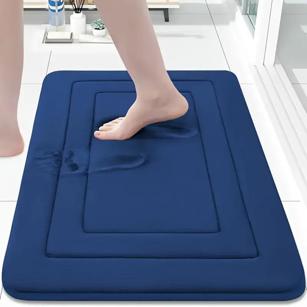 Tapis de bain antidérapant à séchage rapide