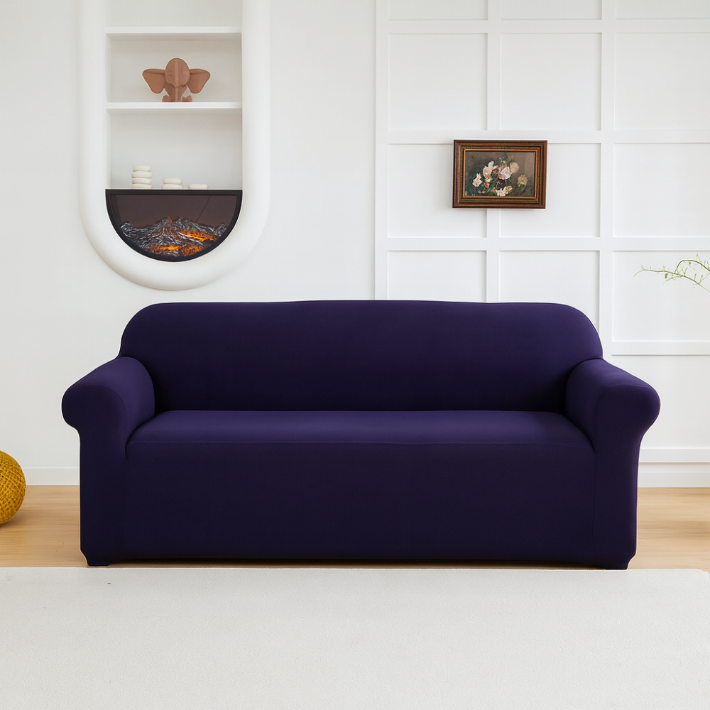 Housse canapé extensible lavable – Protection légère et durable