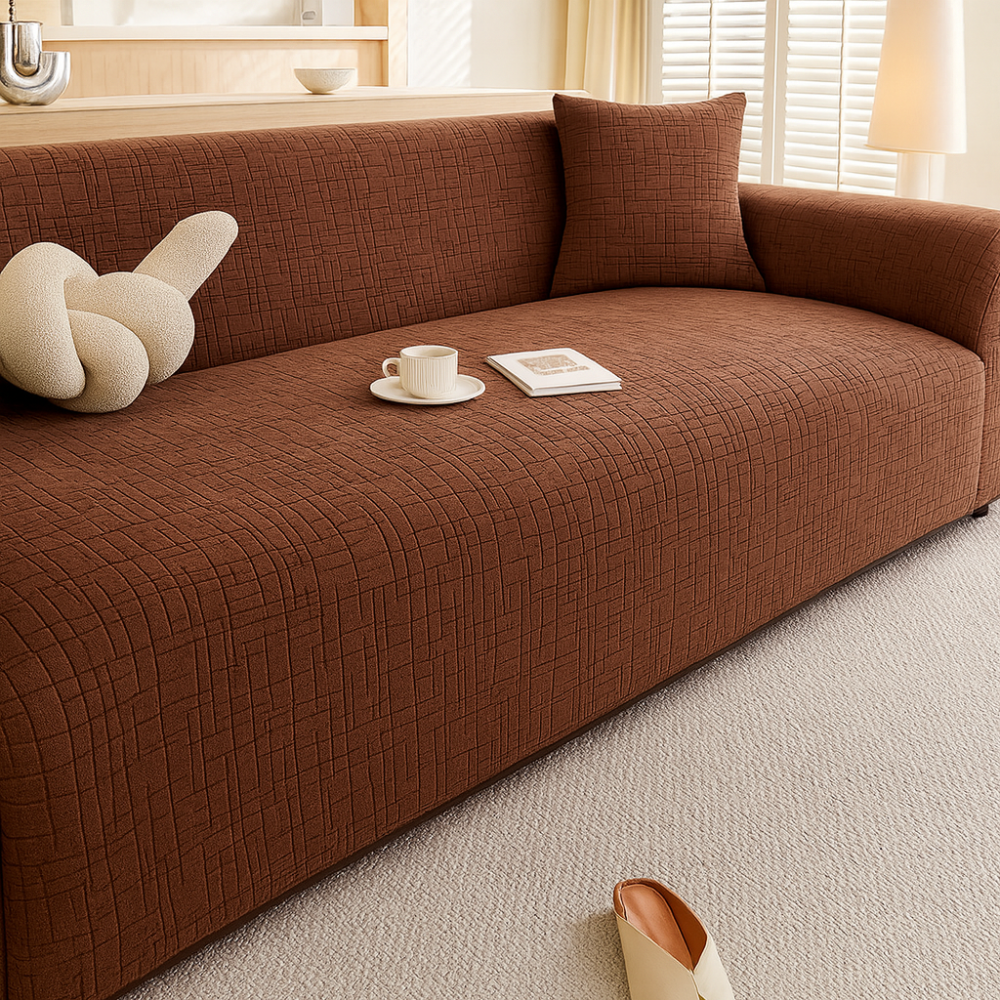 Housse canapé extensible lavable – Protection fauteuil & canapé 4 places