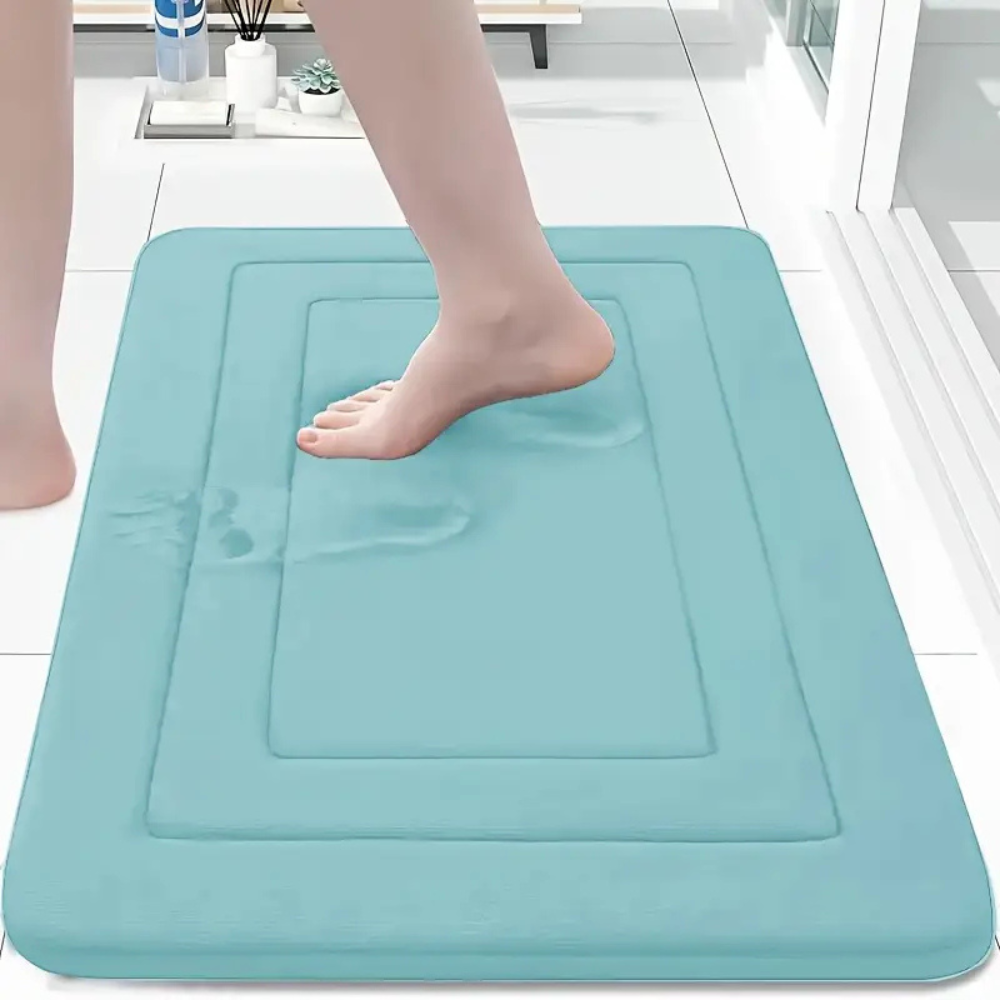 Tapis de bain antidérapant à séchage rapide
