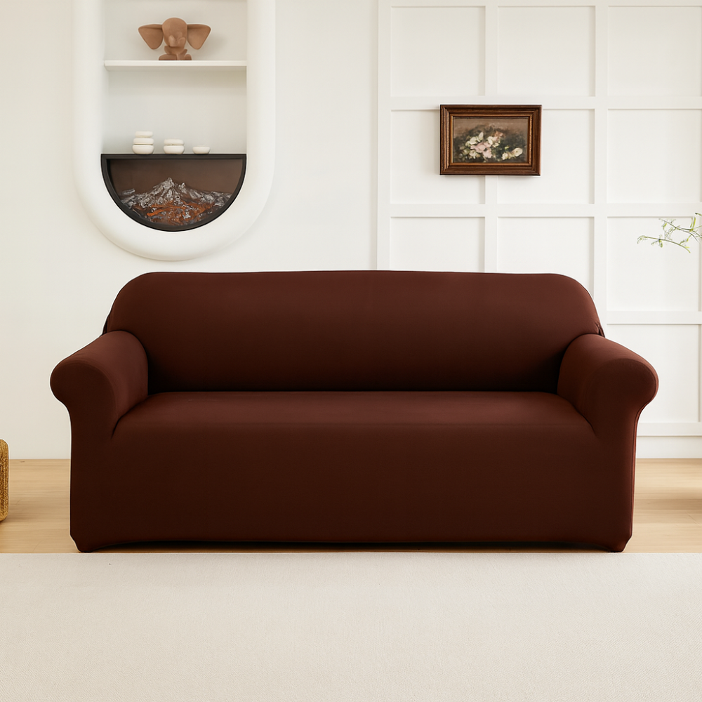 Housse canapé extensible lavable – Protection légère et durable