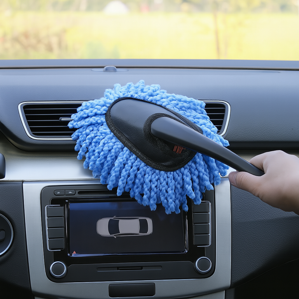 Brosse douce anti-poussière pour voiture