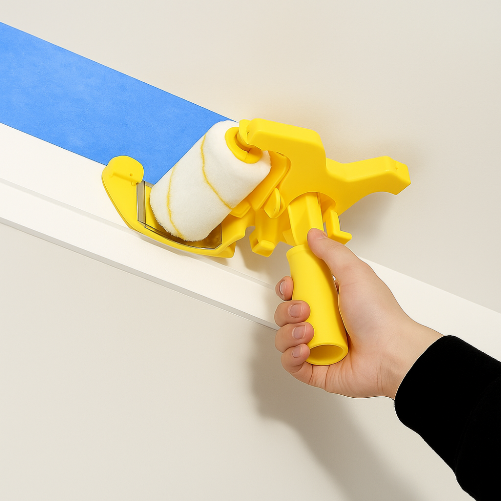 Rouleau de peinture pour finitions précises