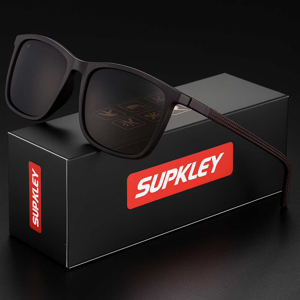 Lunettes de soleil polarisées légères pour homme