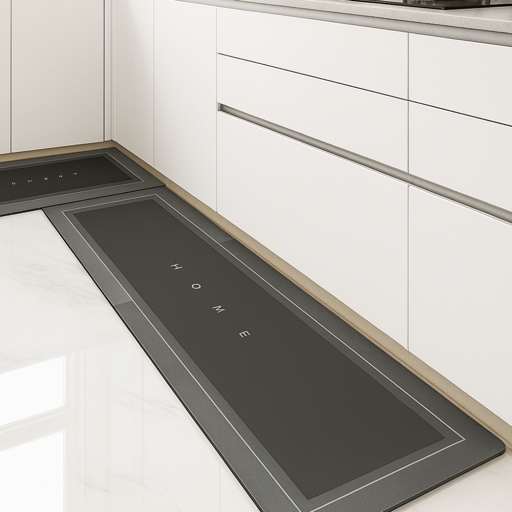 Tapis lavable antidérapant pour sol sec et propre