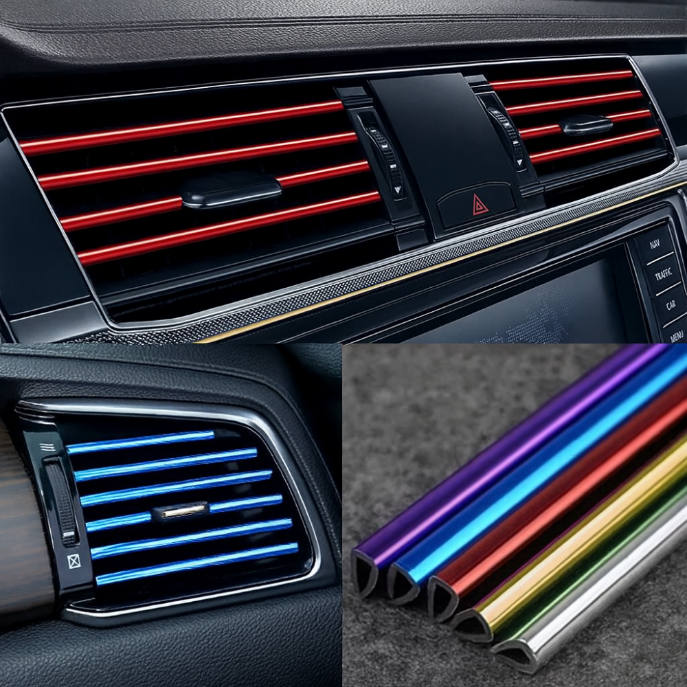 Bandes décoratives pour grilles d’aération