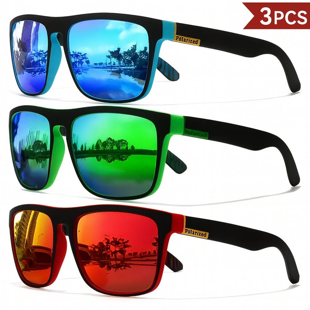 Lot de 3 lunettes polarisées