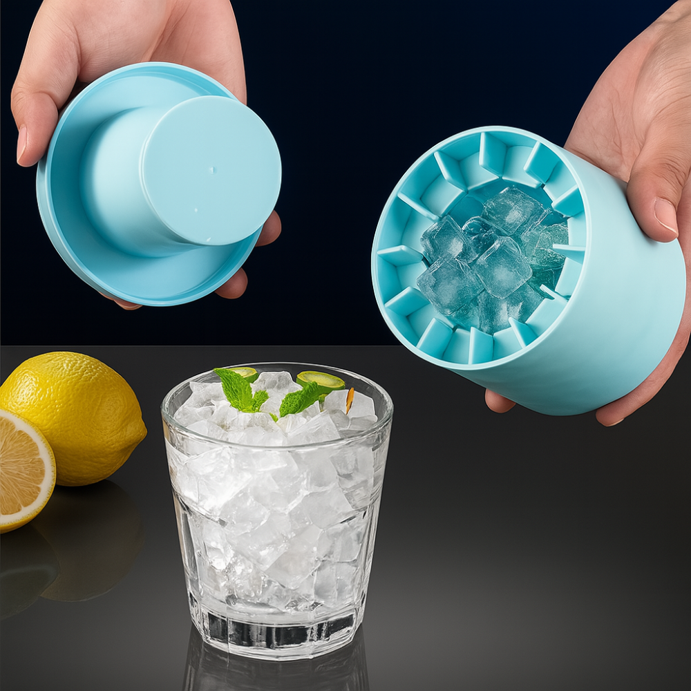 Moule à glaçons en silicone grande capacité