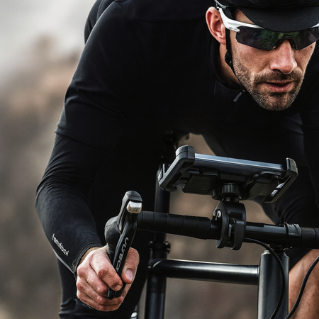Support téléphone vélo 360° – Fixation guidon universelle anti-choc