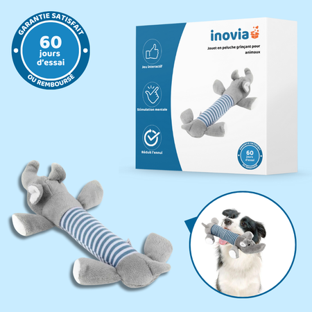 Jouet en peluche grinçant pour animaux