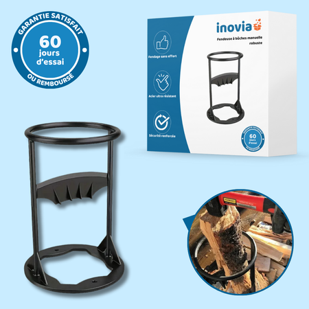 Fendeur de bûches robuste | Fend le bois sans effort