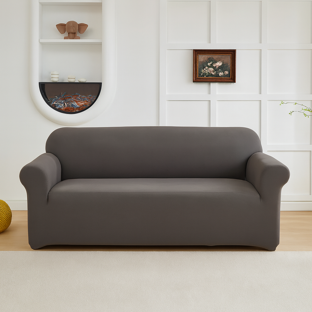 Housse canapé extensible lavable – Protection légère et durable
