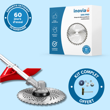 G90 PRO – Disque de débroussailleuse multifonctions indestructible