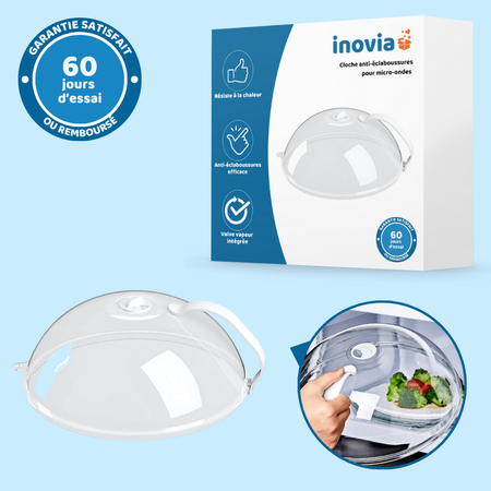 Cloche anti-éclaboussures pour micro-ondes