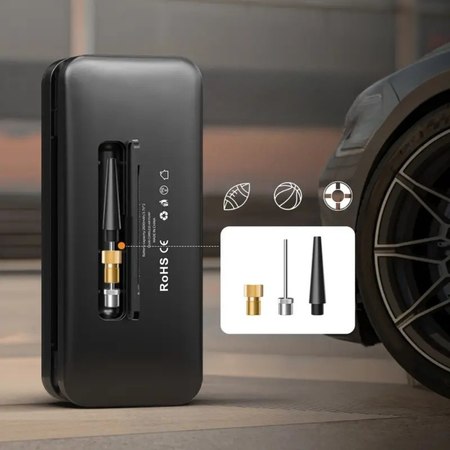 Gonfleur pneus portable voiture moto vélo – Compresseur d’air électrique