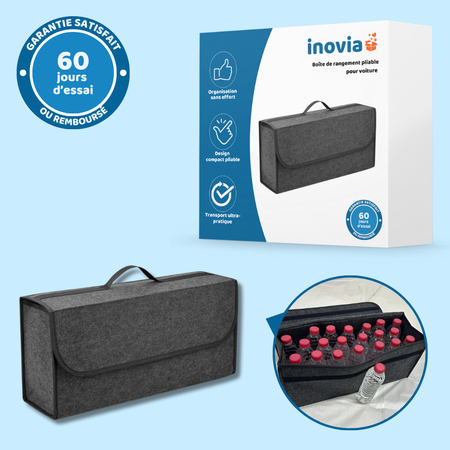 Boîte de rangement pliable pour voiture