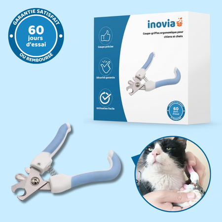 Coupe-griffes ergonomique pour chiens et chats