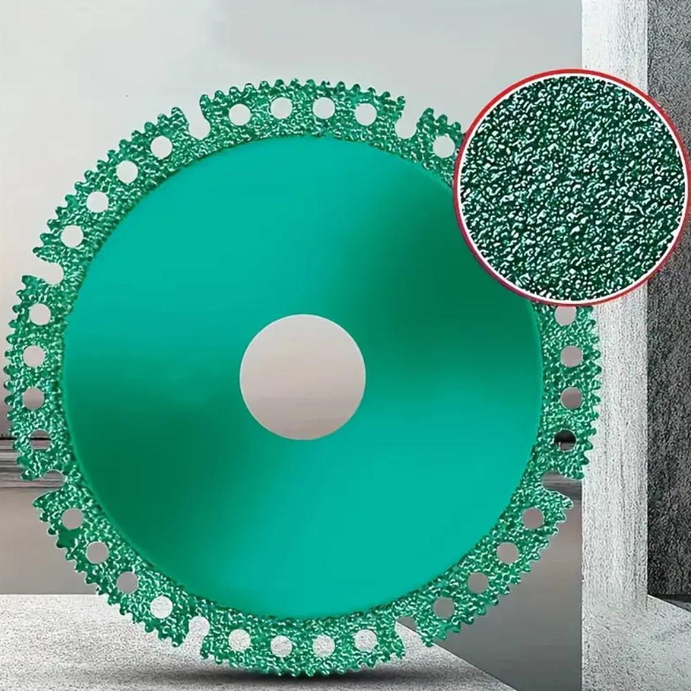 Lot de 3 disques diamant indestructibles 100 mm pour meuleuse multi-matériaux carrelage bois métal PVC
