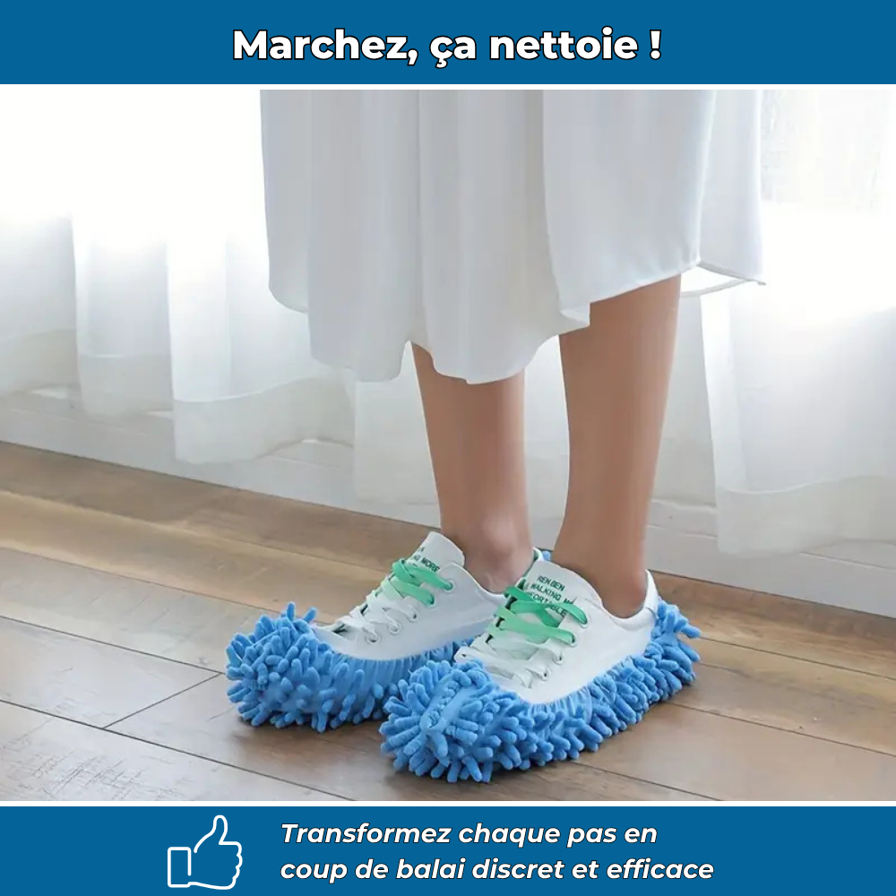 Chaussons serpillière pour un ménage sans effort