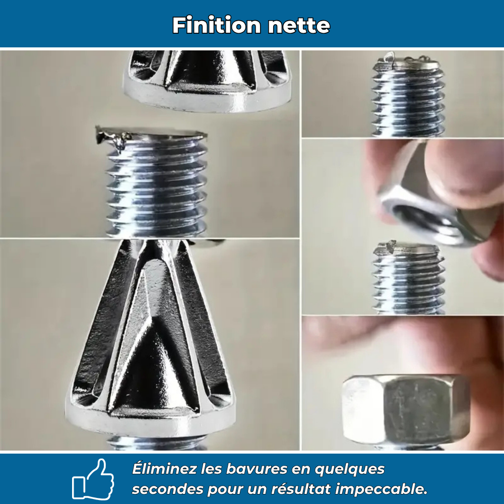 Ébavureur à fixer sur perceuse électrique