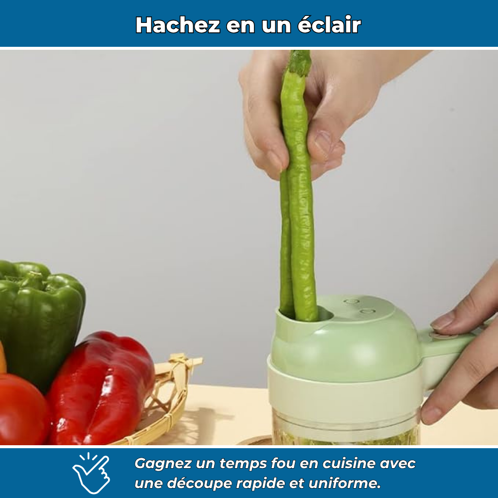 Coup’Chef – Broyeur de cuisine USB ultra pratique