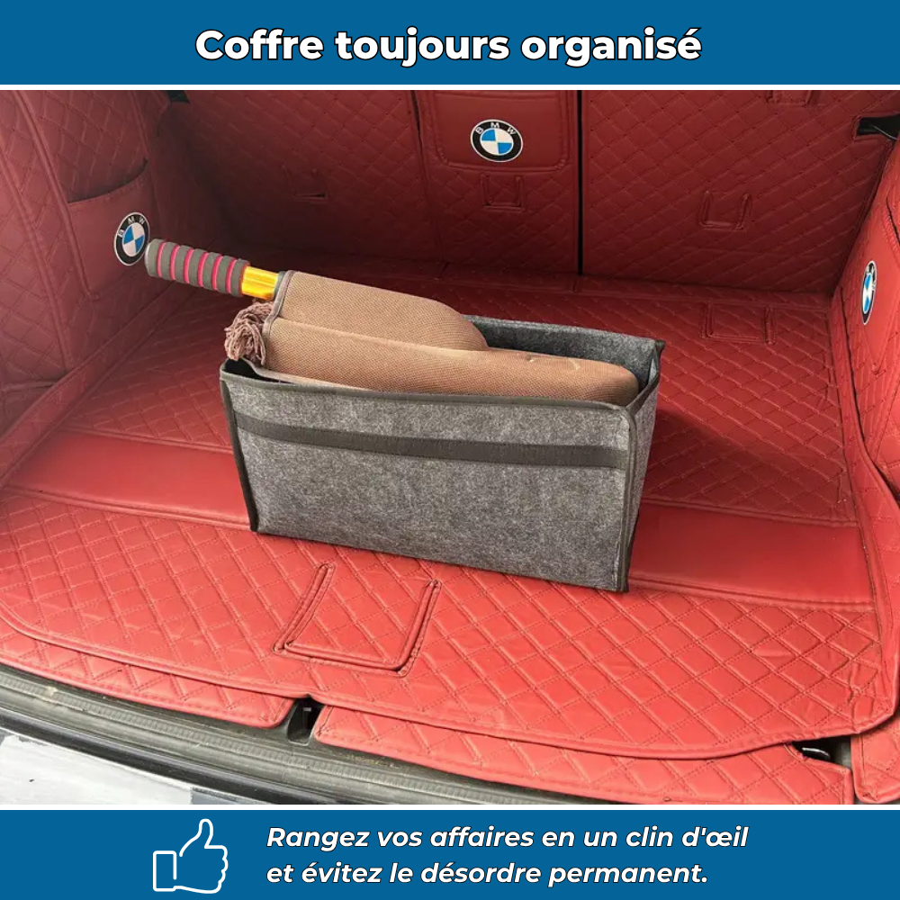 Boîte de rangement pliable pour voiture