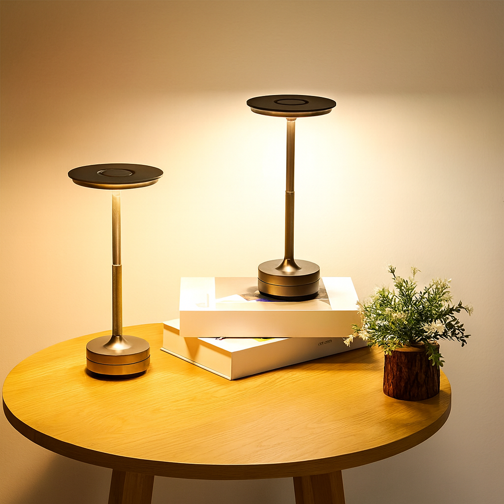 Lampe de table chinoise LED USB – Lumière d’ambiance douce et design zen pour chambre