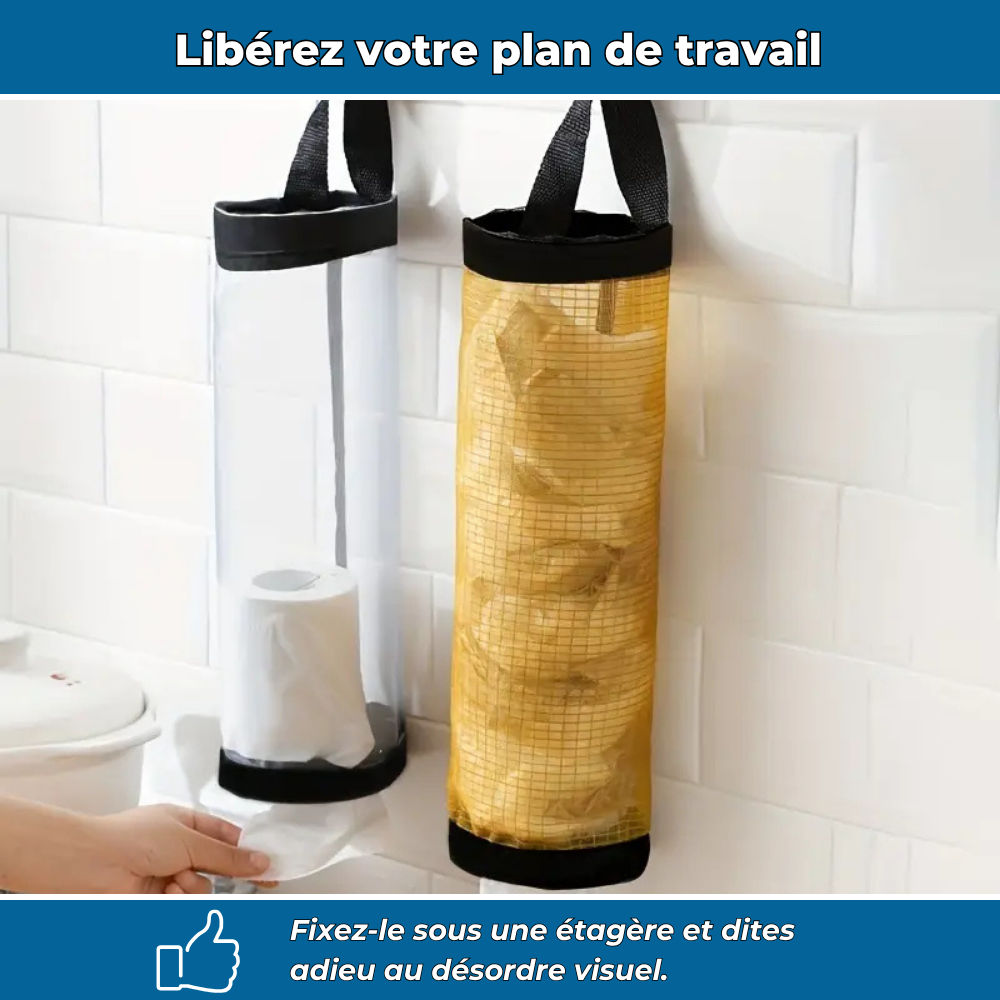Distributeur mural pour sacs poubelle