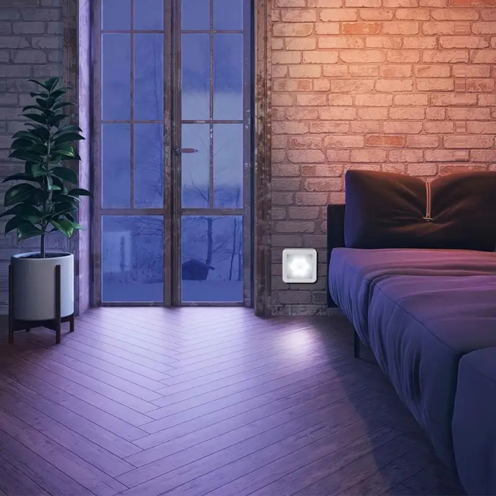 Lampe LED détecteur de mouvement sans fil – Éclairage automatique pour intérieur et extérieur
