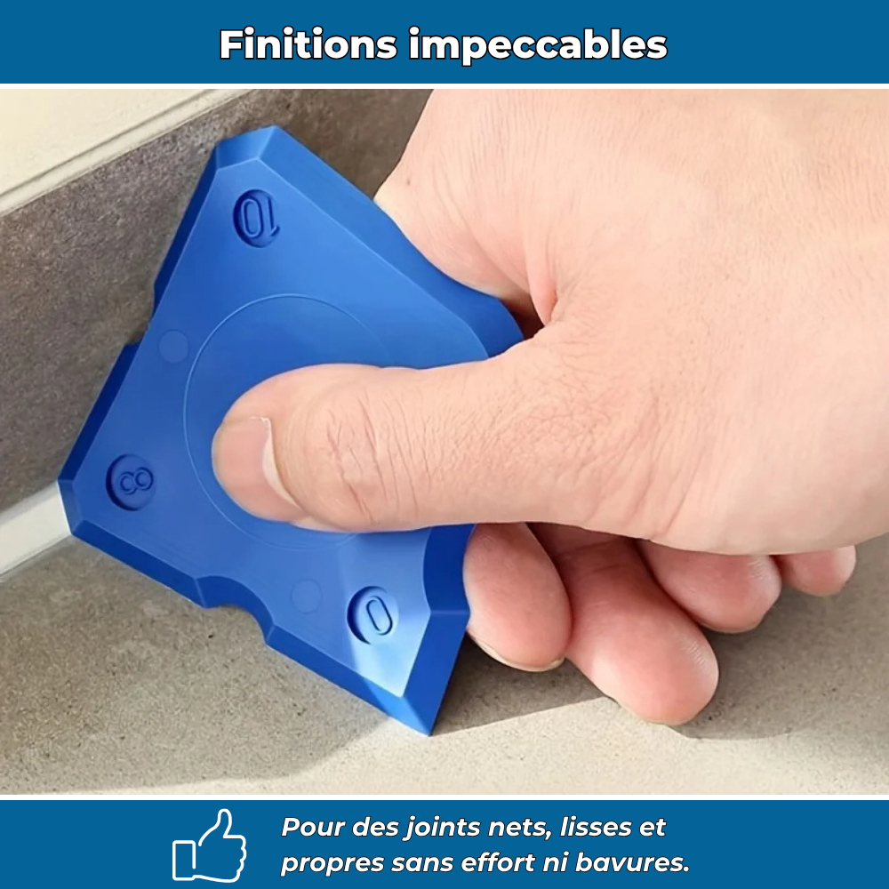 Kit 4 en 1 pour joints silicone parfaits