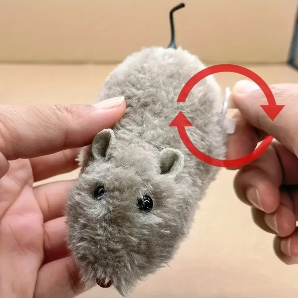Souris mécaniques jouets pour chat (lot de 4)
