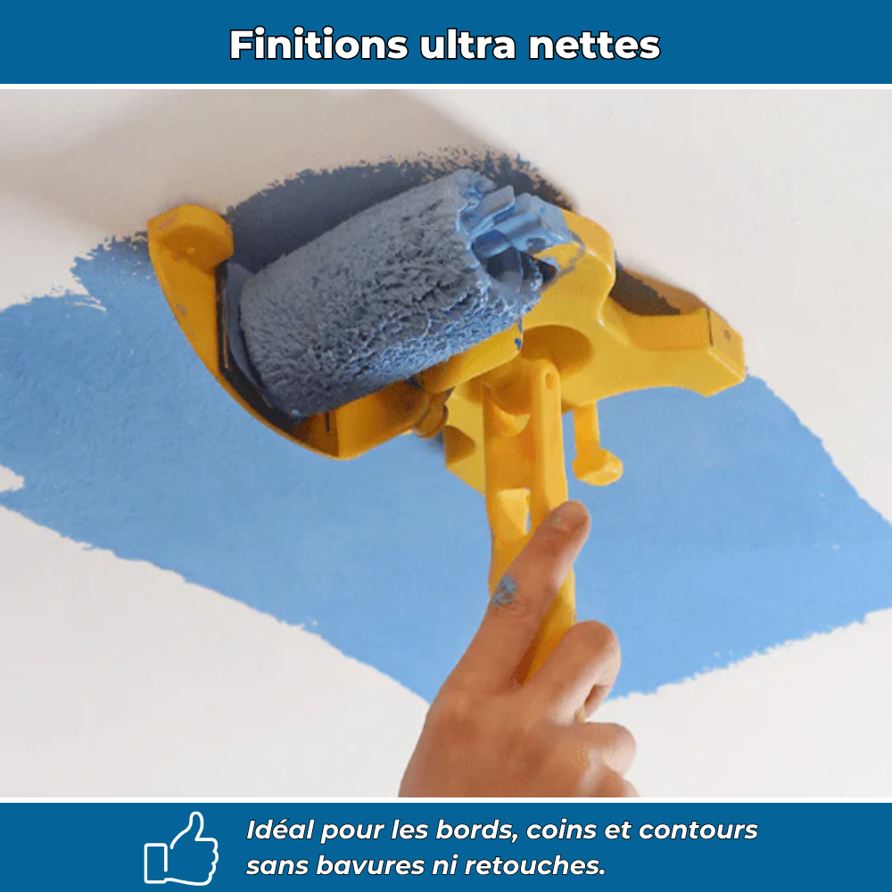 Rouleau de peinture pour finitions précises