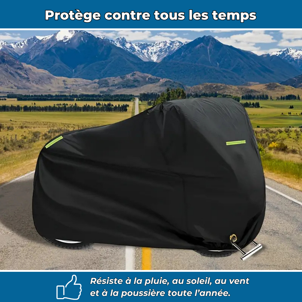 Housse de moto 210D imperméable et anti-UV