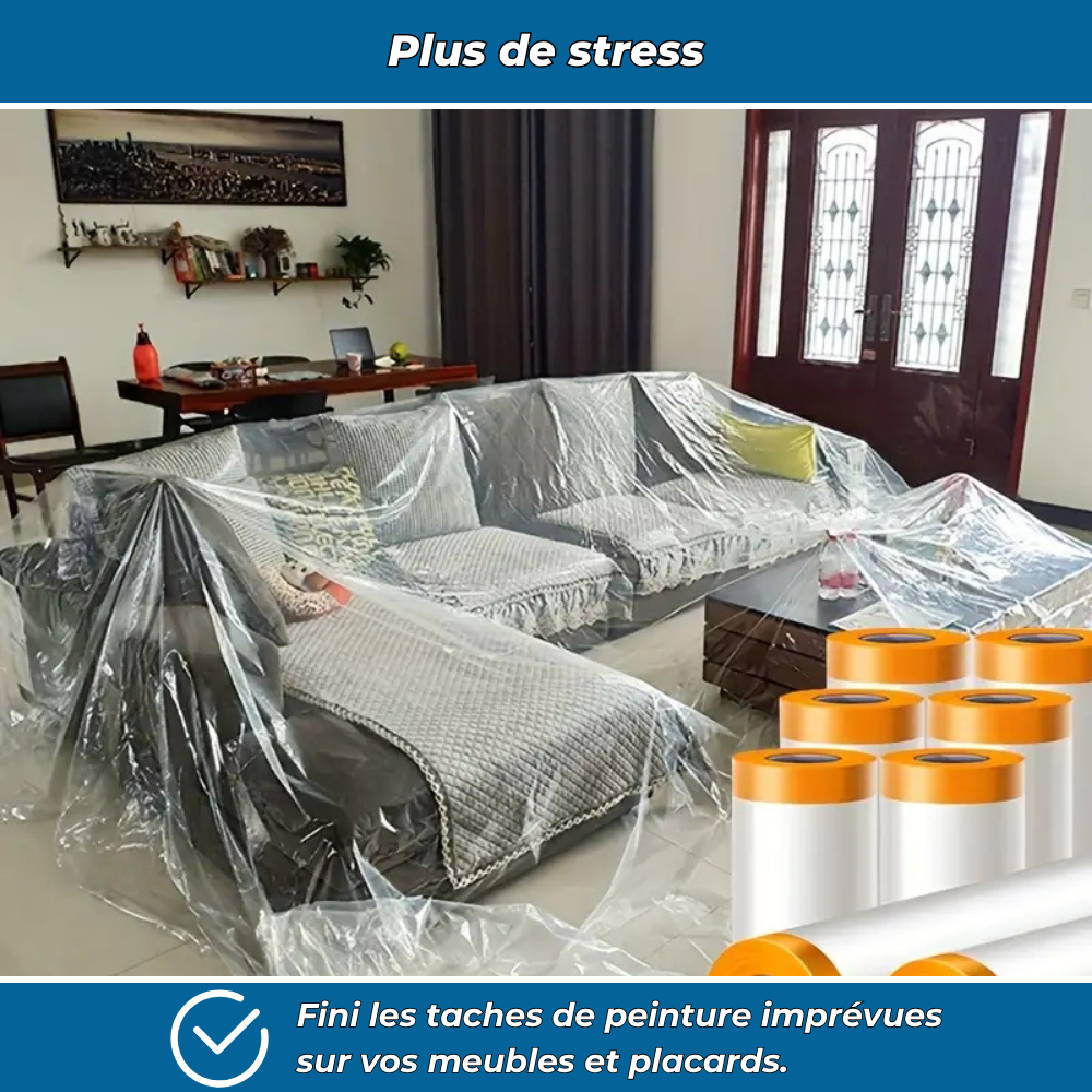 Polyane de protection spécial travaux