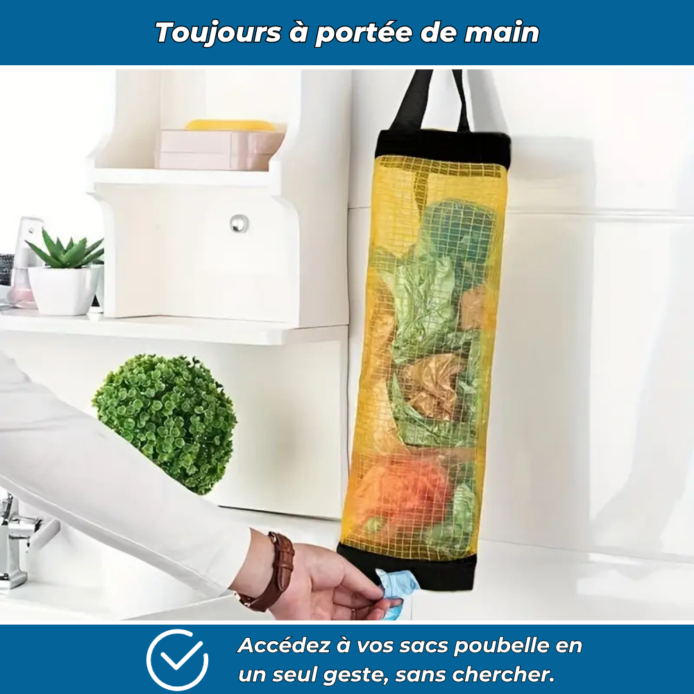 Distributeur mural pour sacs poubelle
