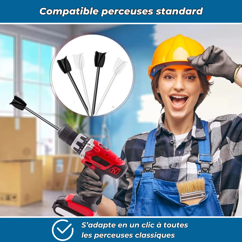 Mélangeur de peinture pour perceuse