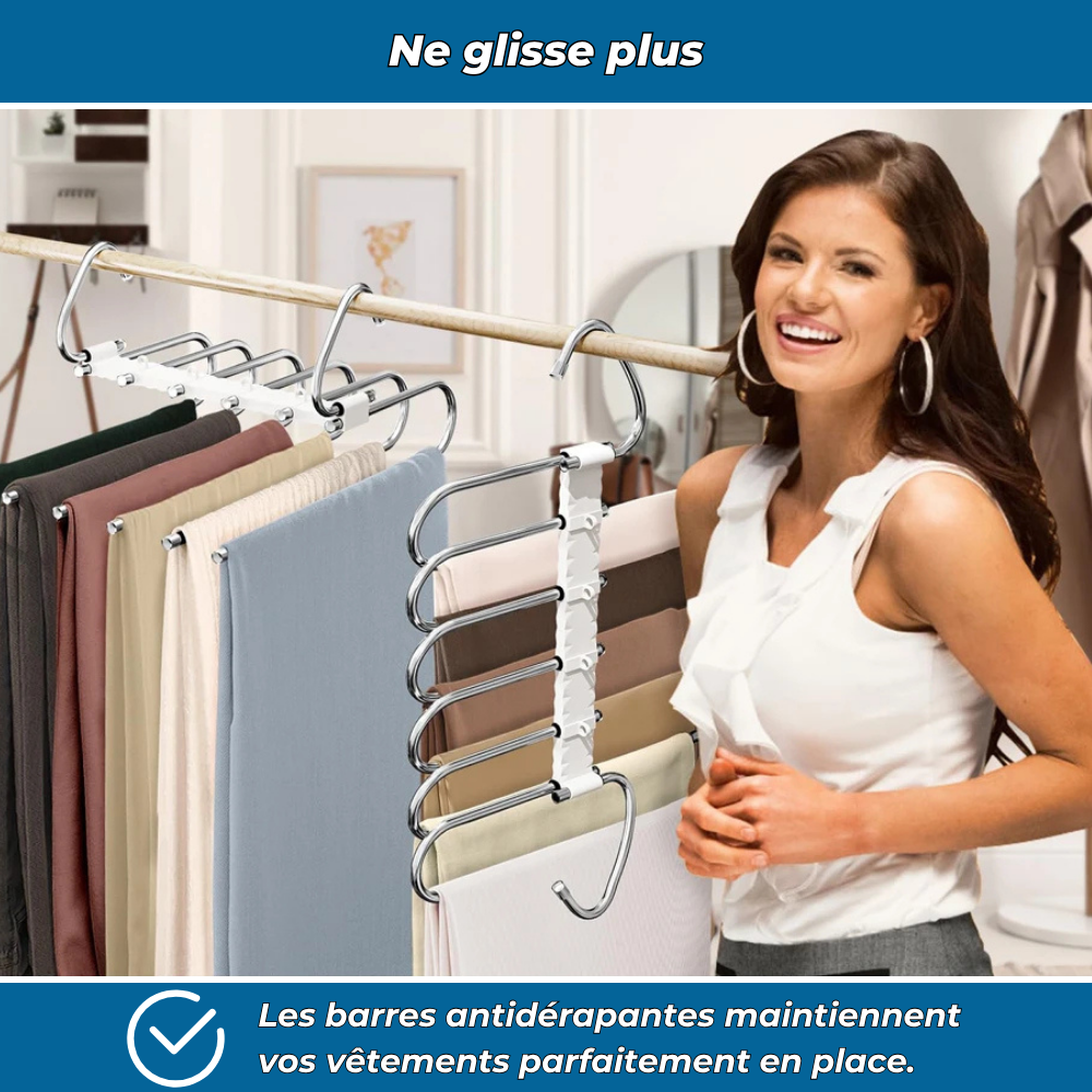 EasyFlex – Cintre gain de place 5 couches