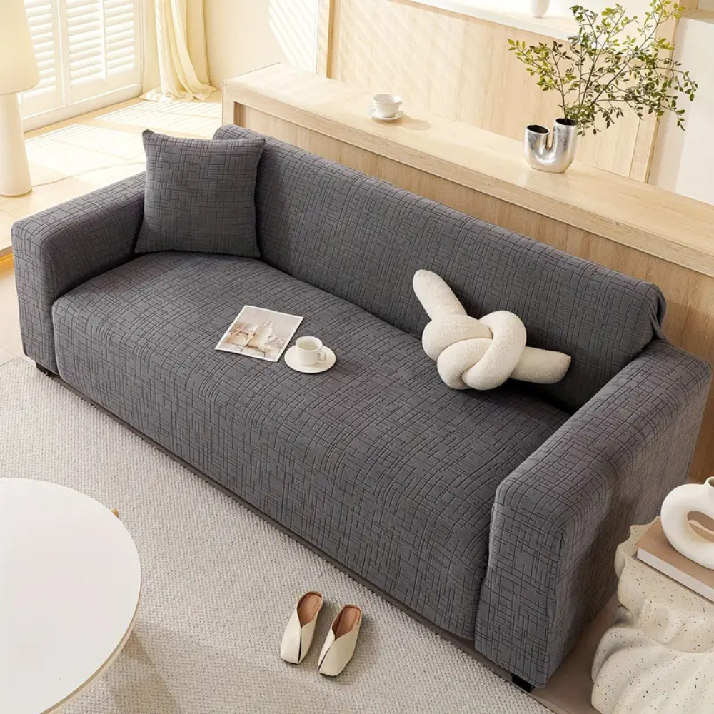 Housse canapé extensible lavable – Protection fauteuil & canapé 4 places