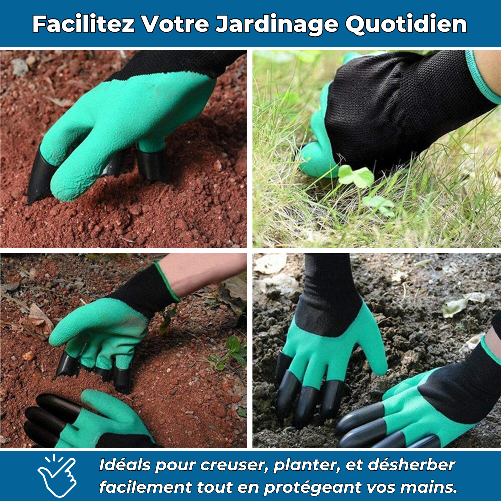 Gants de Jardinage – Creusez, Plantez, Désherbez avec Confort et Protection