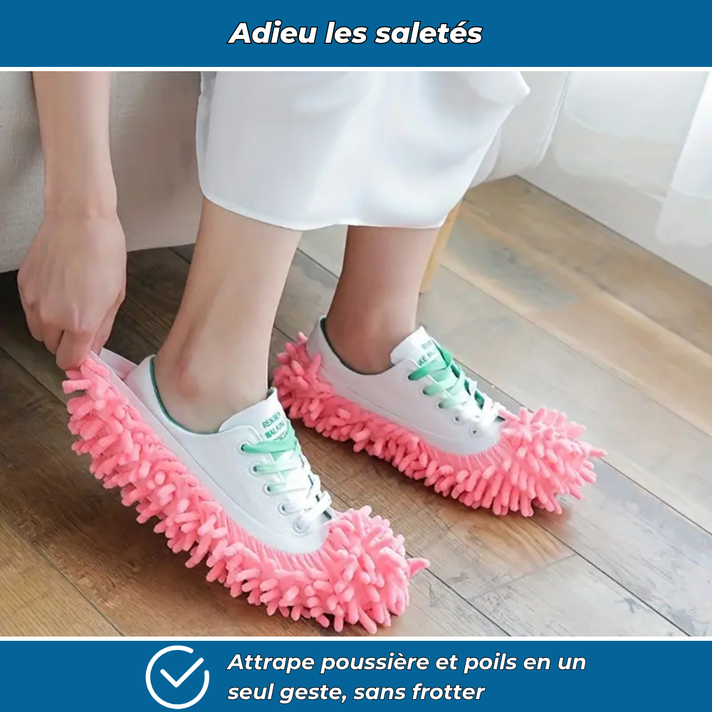 Chaussons serpillière pour un ménage sans effort