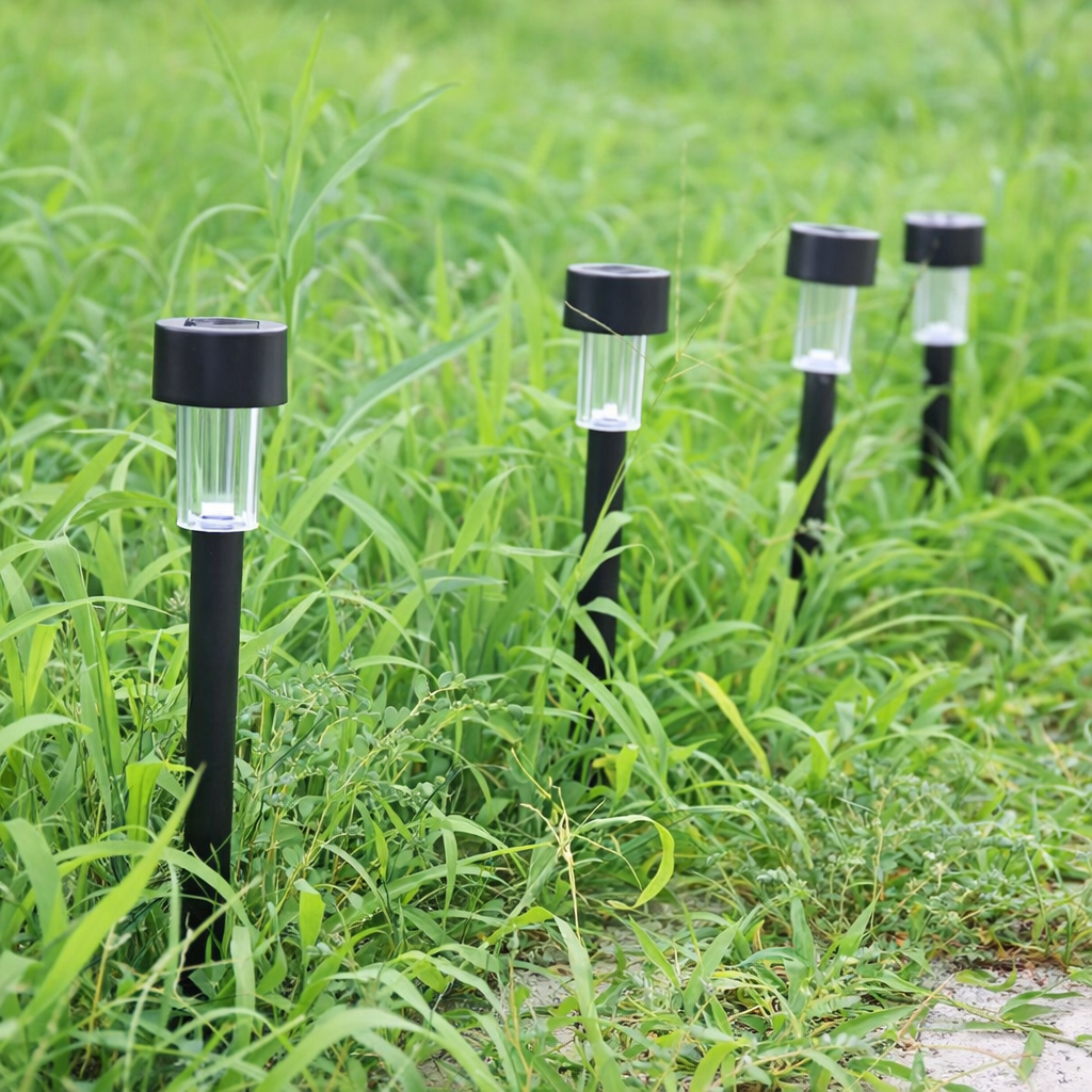 Lot de 10 lampes solaires décoratives pour jardin