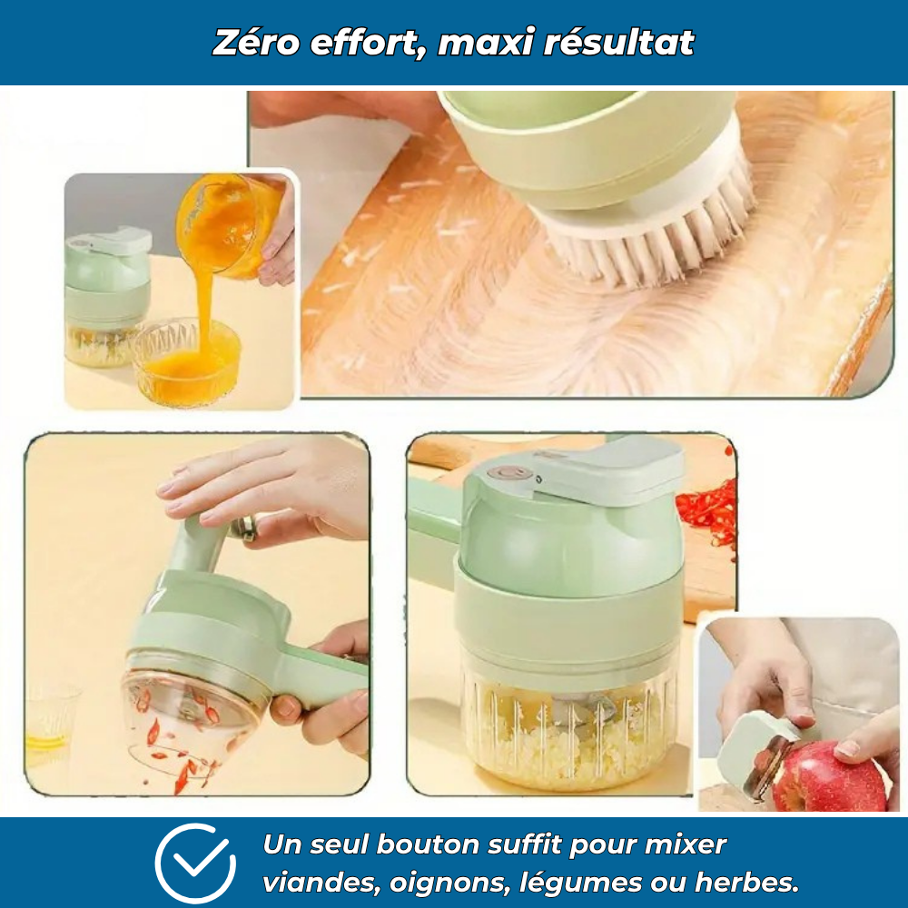 Coup’Chef – Broyeur de cuisine USB ultra pratique