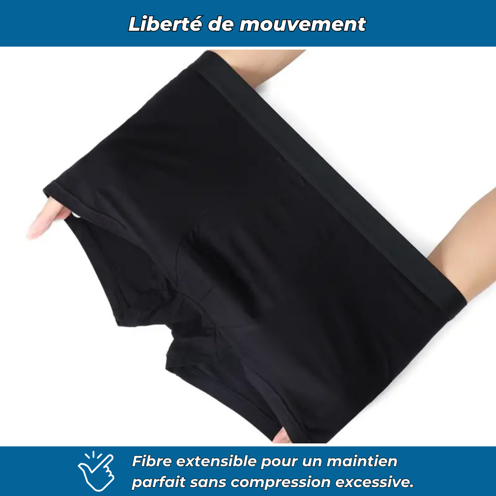 Lot de 10 boxers homme en fibre de bambou