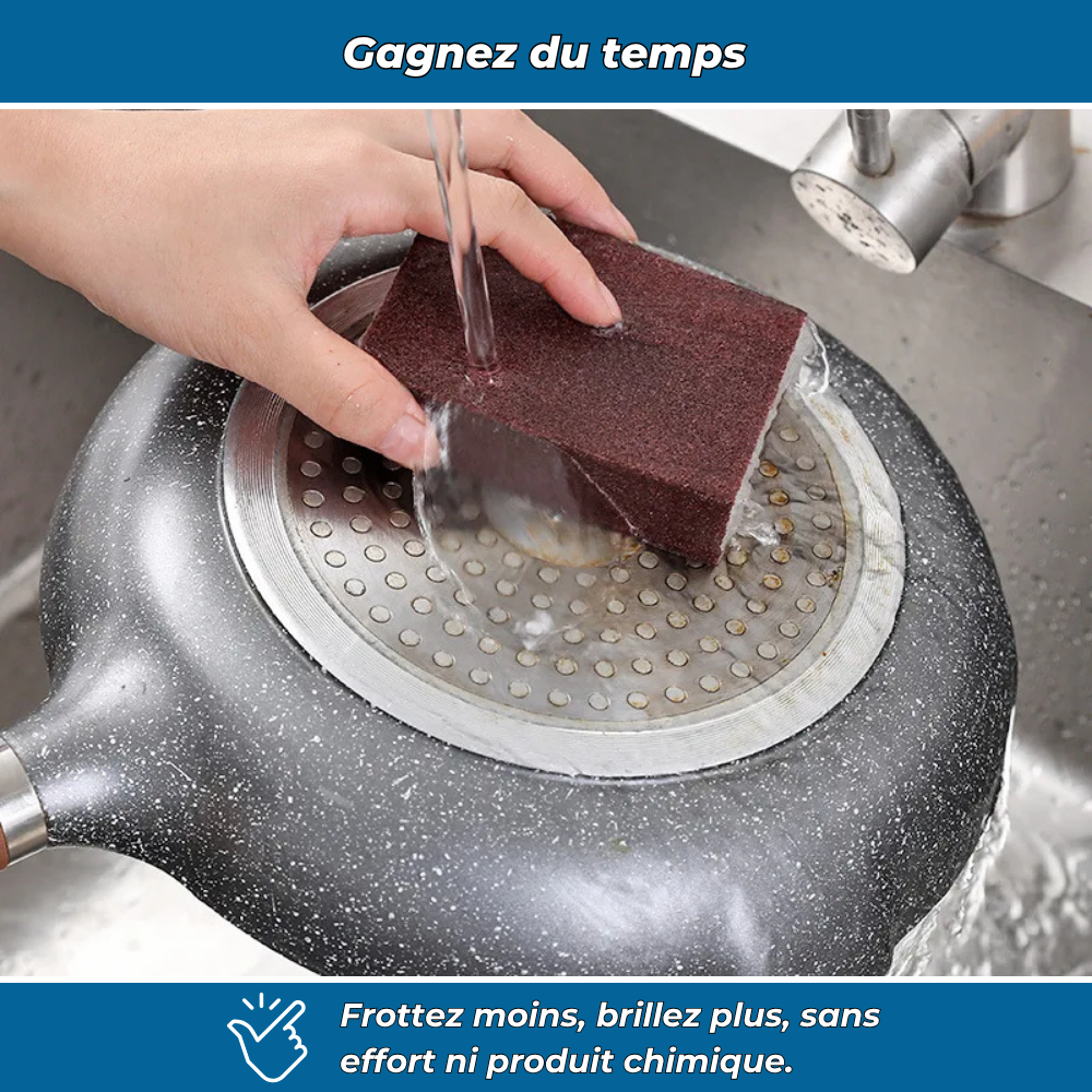 Lot de 10 éponges magiques détartrantes pour cuisine