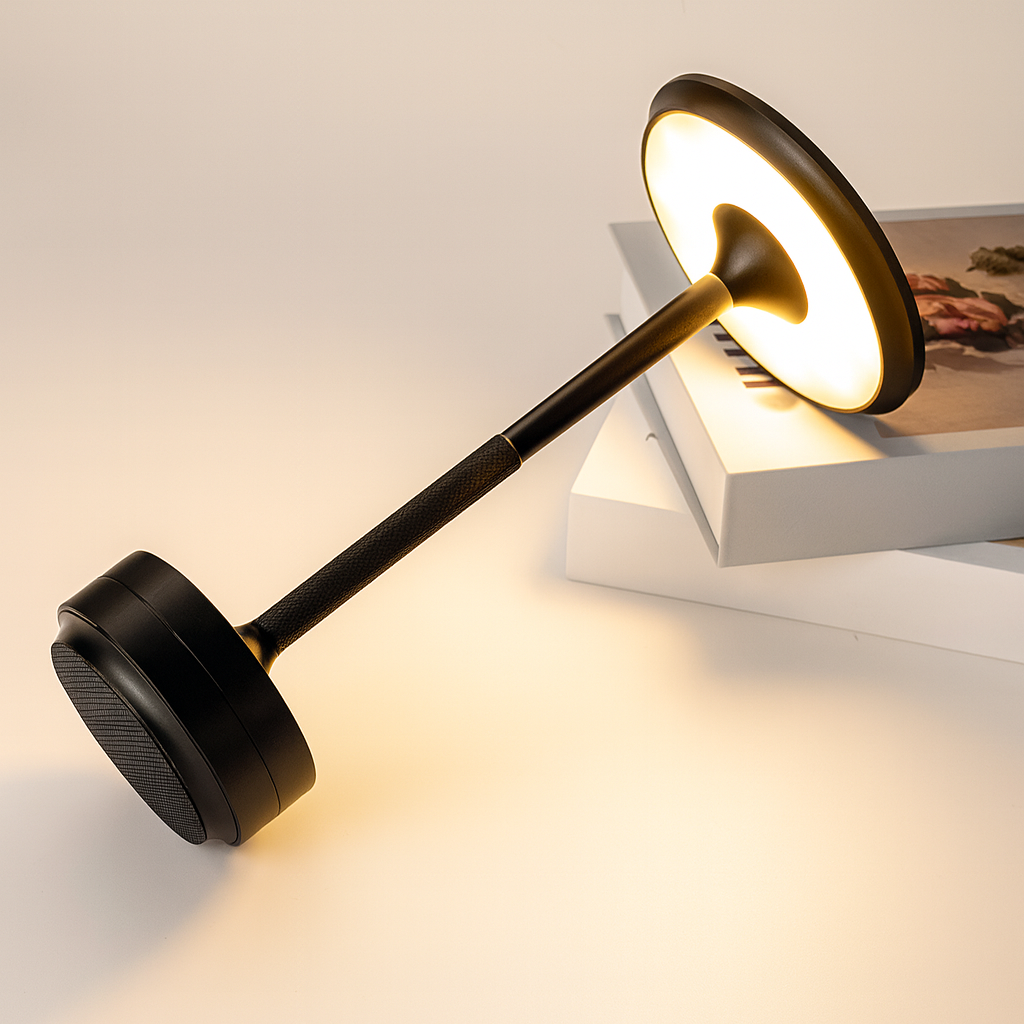 Lampe de table chinoise LED USB – Lumière d’ambiance douce et design zen pour chambre