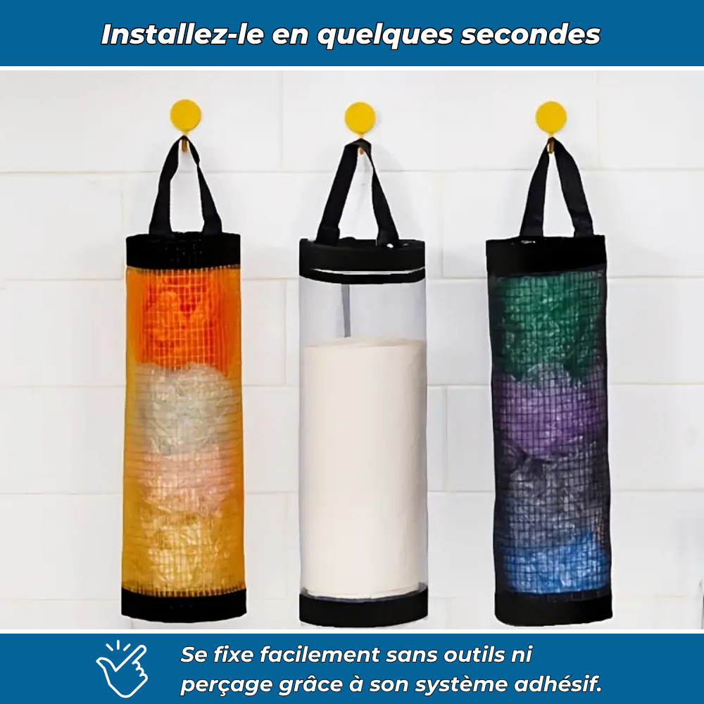 Distributeur mural pour sacs poubelle