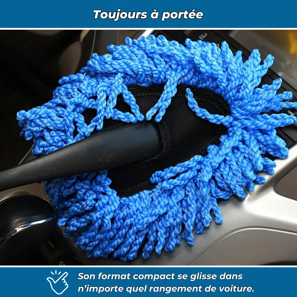 Brosse douce anti-poussière pour voiture