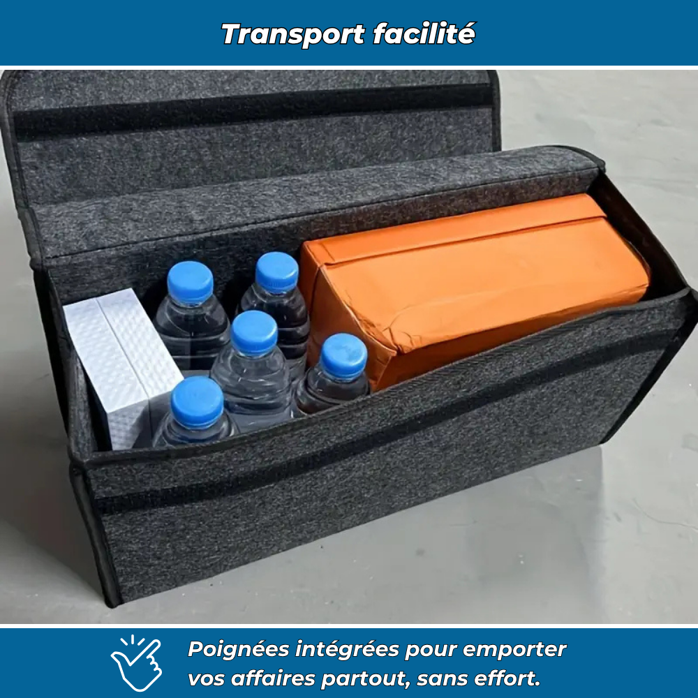 Boîte de rangement pliable pour voiture