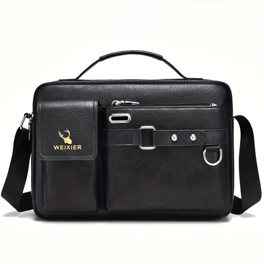 Sac bandoulière homme multi-compartiments